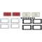 OER 1968 Camaro, Nova, Front & Rear Side Marker Lamp Kit *R5012