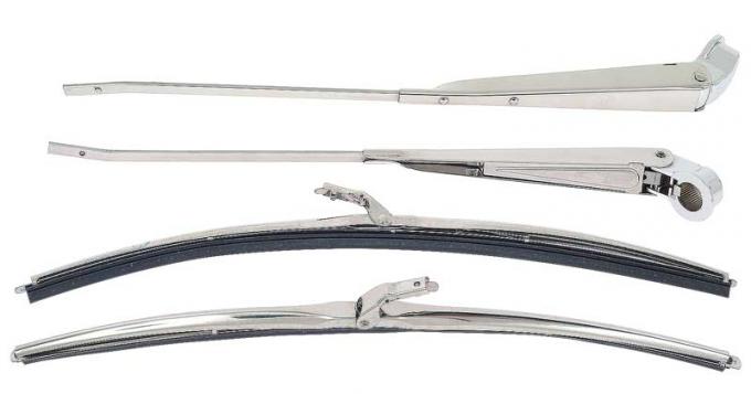 OER 1968-79 Nova/X-Body Wiper Arm And Blade Set, Stainless Steel *R871