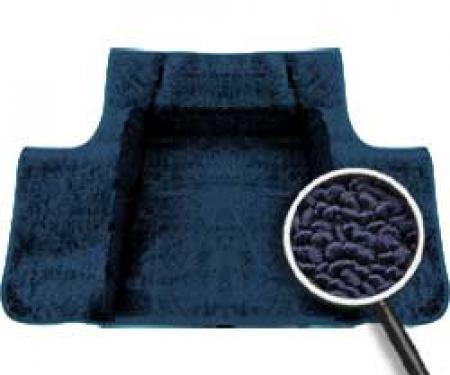 OER 1968-72 Nova Superior Dark Blue Molded Loop Trunk Carpet 531491512