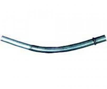 OER 1965-79 Buick, Chevrolet, GMC, Pontiac, Curved Oil Pan Dip Stick Tube, Upper, Small Block, 6-1/2" from Shoulder To Top Of Tube 3876870