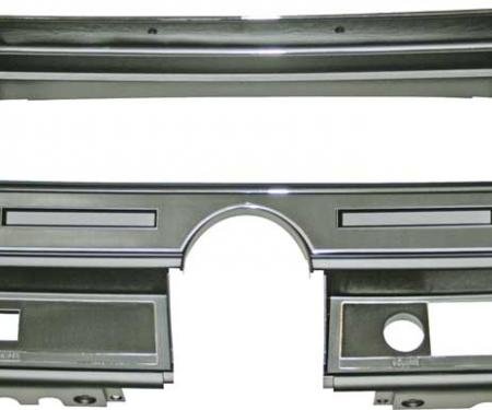 OER 1969-74 Nova, Dash Instrument Bezel, Without A/C, Without Warning Lights N668205