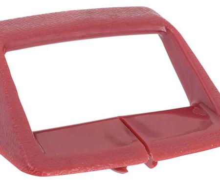 OER 1974-80 GM, Shoulder Harness Seat Belt Retainer, Firethorn Red, Various Models 1708135