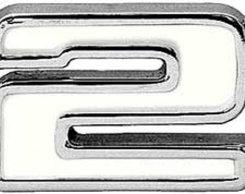 OER 1969 Camaro / Nova "327" Fender Emblem 3953625