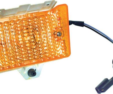 1971-1972 Chevrolet Nova Left or Right Amber Parking Lamp Assembly
