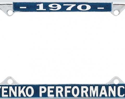 OER 1970 Yenko Performance License Frame YF1970