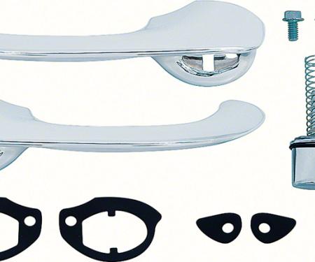 OER 1962-65 Chevy II, Nova, Front Outer Door Handle Set, 2 or 4 Door Models R5050