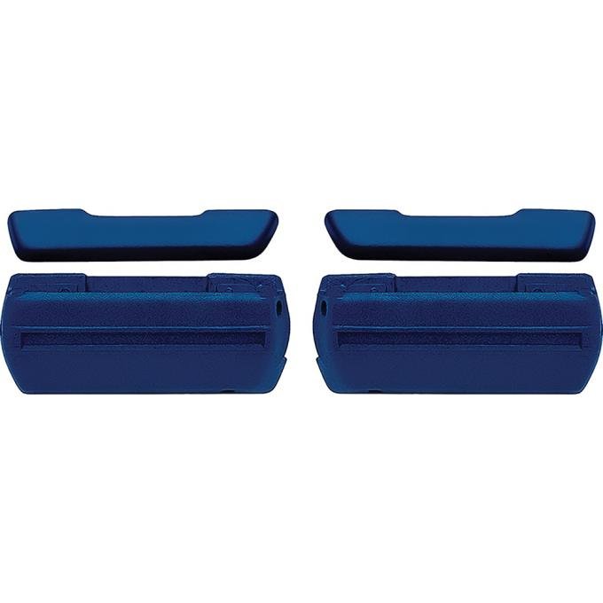 1968-72 Standard Dark Blue Front Arm Rest Kit