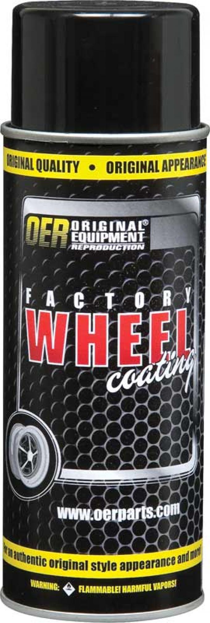 OER 1960-80 Low Luster Gray "Factory Wheel Coating" Wheel Paint 16 Oz Can K89410