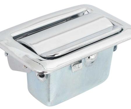 OER 1968-81 Buick, Chevy, Pontiac, Oldsmobile, Rear Quarter Ash Tray Assembly, with Insert, Smooth Lid, Each, Various Models K813