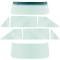 OER 1962-65 Chevy II / Nova 2 Door Hardtop, Glass Set (8 Piece), Tinted *NR801T