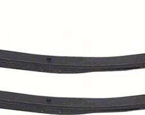 OER 1967-69 Camaro Z/28, Firebird 400, Nova, Rear Leaf Springs, 4 Leaf, Spring Rate 126 lbs, Pair *RL12