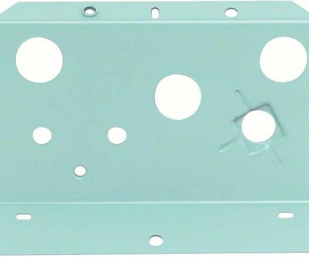 OER 1968-76 Console Front Fuel/Oil Gauge Mounting Plate 6480878