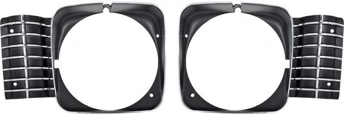 OER 1969-72 Nova Headlamp Bezels - Restorers Choice C1671
