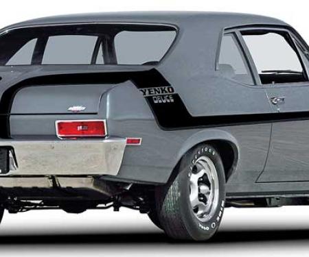 OER 1970 Nova Black Yenko Deuce Stripe Set 14464