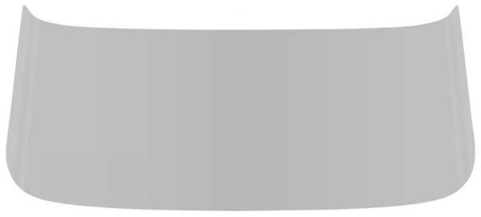 1962-65 Chevy II / Nova 2 Door Hardtop Back Glass Smoke Gray Tinted