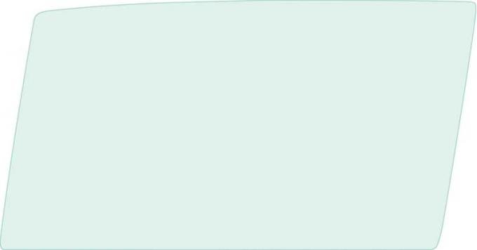 1968-72 Chevy II, Nova, Ventura, Acadian, Front Door Glass Window, 2 Door Coupe, Clear Glass, LH Driver Side