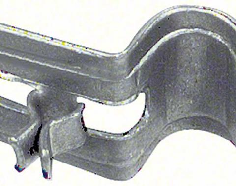 OER 1967-69 Camaro / Firebird, 1966-74 Chevy II / Nova 4-Speed Firewall Speedometer Cable Clip HC74