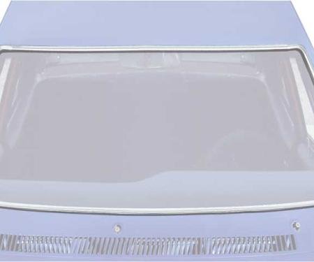 OER 1975-81 Nova, Apollo, Skylark, Omega, Ventura, Phoenix, Front Windshield Molding Set, 6 Piece Set N1448