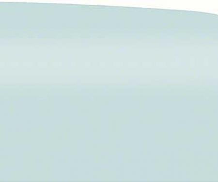 1973-74 Nova, Apollo, Omega, Ventura, Front Door Window Glass, 2 Door, Coupe & Hatchback, Light Green Tint, RH Passenger Side