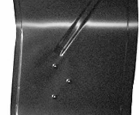 Redline Restomotive® 1962-1967 Chevy II Right Hand Trunk Floor Side Extension