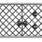 1976-78 Chevrolet Nova, Front Grill, Super Sport, Rally, Diamond Pattern, Black