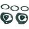 1960, 1963-64, 1969-70 Impala, Bel Air, Biscayne, 66-67 Chevy II / Nova, 1968-72 Chevelle/El Camino, Door Handle Gasket Set, 2 Door