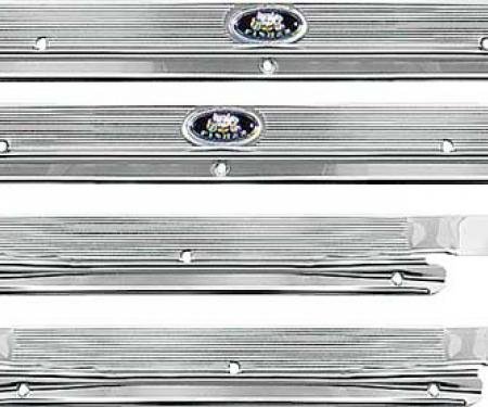OER 1962-67 Chevy II, Nova, Door Sill Plate Set, 4 Door, Station Wagon, 4 Piece Set, GM Licensed, 14404