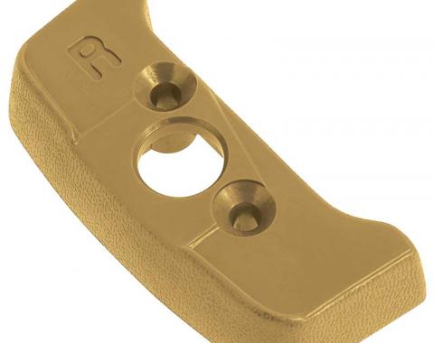 OER 1974-92 Seat Belt Shoulder Belt Guide Escutcheon - RH - Buckskin 20552363
