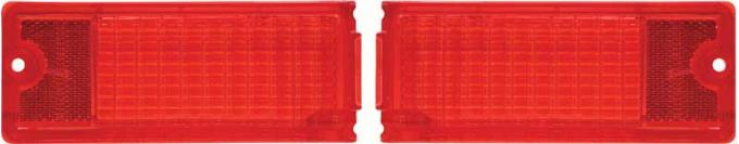 OER 1968-69 Chevy II / Nova Rear Tail Light Lens (pr) K1040