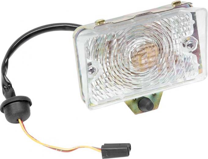 OER 1970 Nova, Front Park Lamp Assembly, Clear Lens, RH or LH A26009