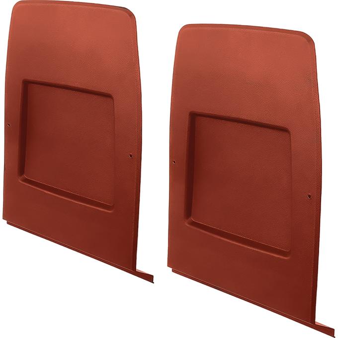OER 1971-78 Camaro, Firebird, 1973-79 Nova, X-Body, 1971-80 H-Body, Bucket Seat Back Panels, Pair, Red K7102