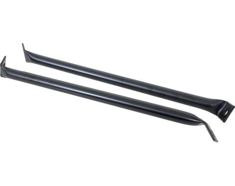 1966-67 Chevy II, Nova, Outer Front Bumper Brackets, RH & LH, Pair