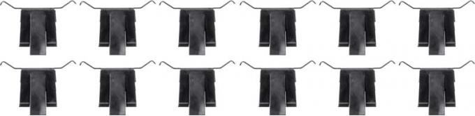 OER 1962-63 Nova Convertible Well Molding Clip Set 12 *K8070