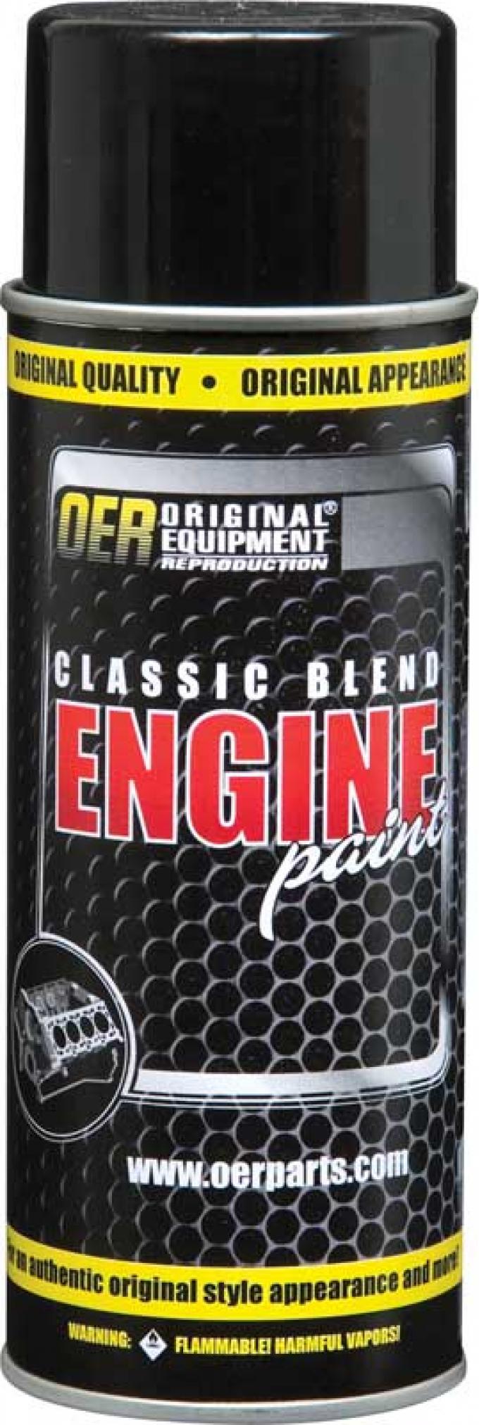 OER 1966-70 Pontiac Light Blue Metallic Classic Blend Engine Paint - 16 Oz Can K89200