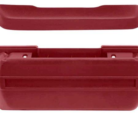 OER 1968-72 Standard Red Front Arm Rest Kit *R4902