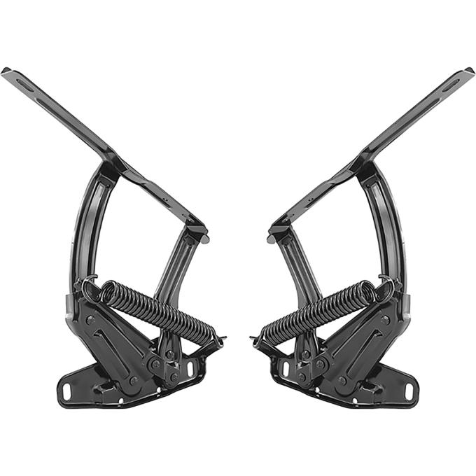 1968 Chevelle, El Camino, Impala, Bel Air, Biscayne, 1968-79 Nova, Hood Hinge and Spring Assemblies, LH and RH