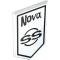 1968 Chevy II/Nova, "Nova SS" Dash Pad Emblem
