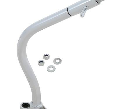 OER 1964-67 Chevelle, El Camino, Nova, Malibu, Impala, Muncie Shift Arm, 4 Speed, with Front Bench Seat, Chrome A513D