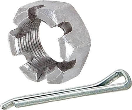 OER Spindle Nut & Cotter Pin, 3/4"-20 With 1-1/16" Hex Head *K9142