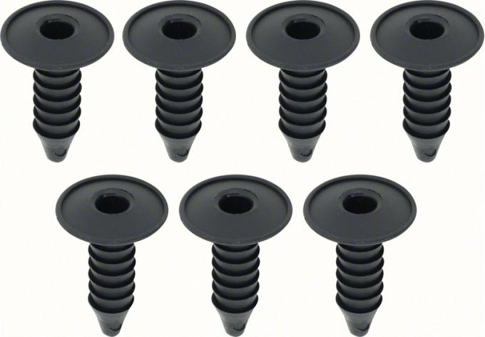 Redline Restomotive® 7 Piece Plastic Firewall Insulation Retainer Set