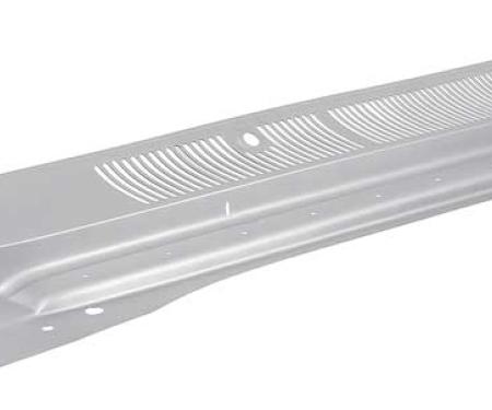 1966-67 Chevy II Nova, Cowl Top Vent Grill, Silver Weld-Thru&trade; Primer