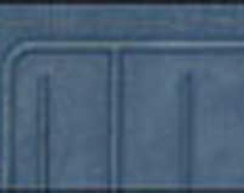 OER 1962-64 Chevy II / Nova Dark Blue 2 Piece (Full Front / Full Rear) OE Style Rubber Floor Mat Set M62012