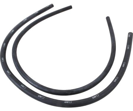 1959-79 GM, Heater Hose Set, Smooth Hose With GM Markings, Various Models, 60" Long