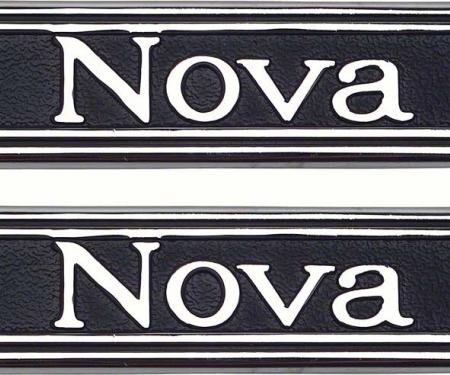 OER 1969-72 "Nova" Custom Interior Door Panel Emblems 7790751