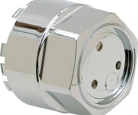 1962-92 Chevrolet, Buick, Pontiac, Aluminum Wheel Center Cap, Chrome, for Zero Offset