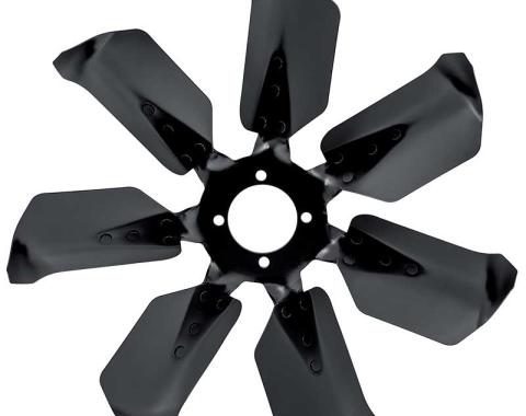 1965-79 Camaro, Impala, Caprice, Nova, Truck, Fan Blade, 7 Blade, 18", 3" Mount, Service Replacement