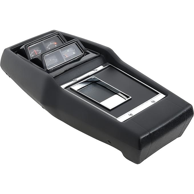 OER 1968-72 Chevy II/Nova, Console Assembly, 4-Speed Manual Trans, With Gauges with Voltmeter R687206V