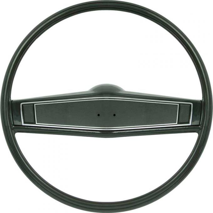 OER 1969-70 Steering Wheel Kit - Dark Green - Standard Interior *R3497