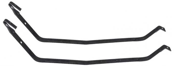OER 1968-72 Chevy II & Nova - Fuel Tank Mounting Straps - EDP Coated Steel (Pair) FT2101A