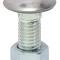 1938-91 GM, 1948-79 Ford, Bumper Bolt & Nut, Stainless Steel Capped, 1/2"-13 x 1-1/2", Low Dome, Various Models, Each